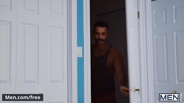 Teddy torres gives workaholic hunk theo ross his round