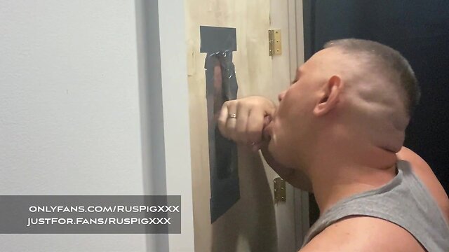 Home-Made gloryhole load collection