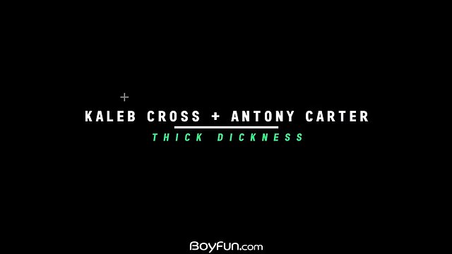 Boyfun super hung kaleb cross unleashes his fat prick