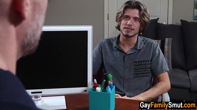 His sisters husband pounded him raw