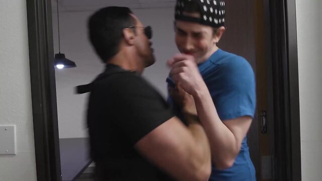 Closeted gay mechanic seduced & knocked off on the job