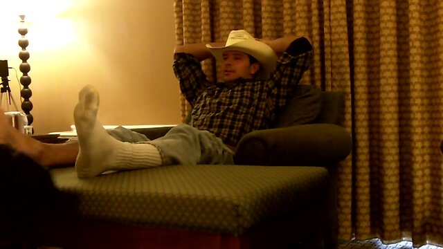 Cowboy madison mens foot worship