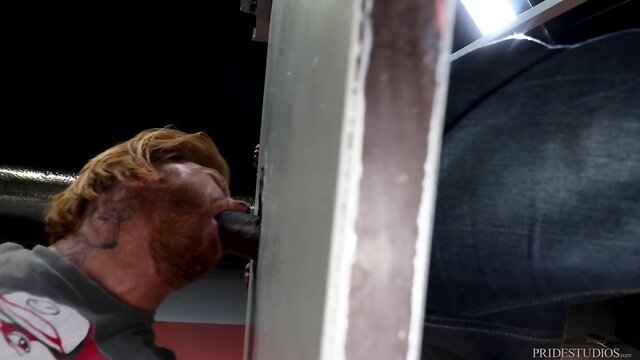 Extrabigdicks redhead takes with no condoms bbc through