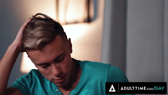 Drew Sebastian`s Bald Stepdaddy Fucks His Teen Stepson