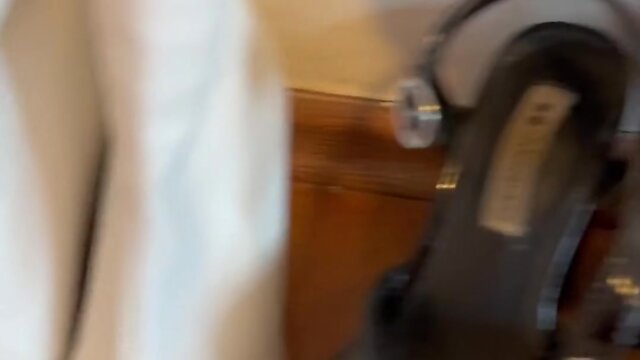Collection of heels, boots and handbags