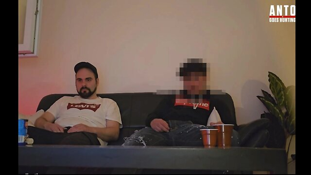 Mutual masturbation with a heterosexual friend