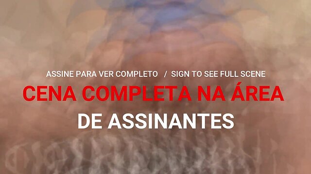 Marcos goiano big cock creampie and double oral