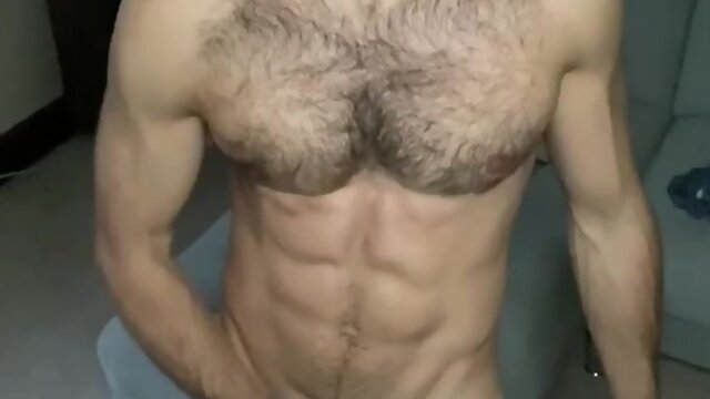 Flexing & edging alert with lydian grey masturbating