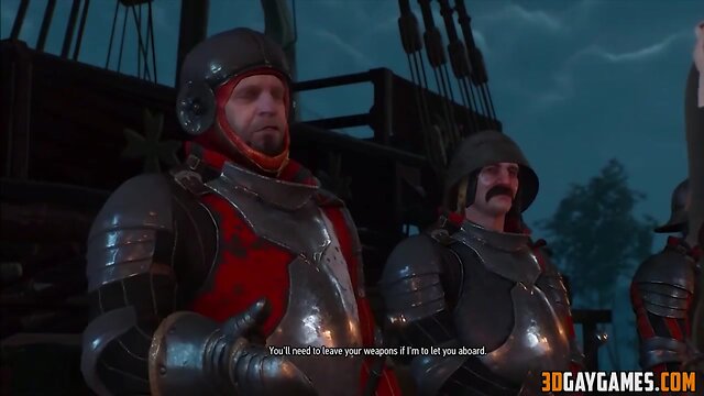 The witcher engages in missionary-style intimacy with