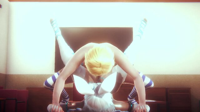 Femboy ravages kaze in bed until pregnancy