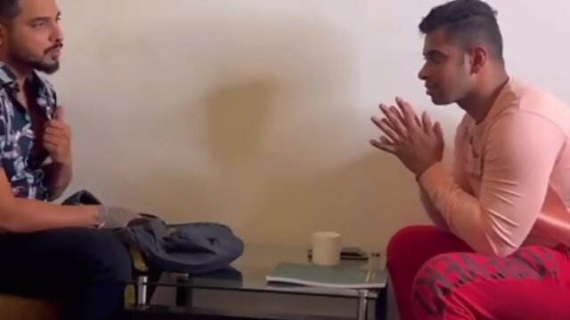 Hot desi office sex with amateur asian hunk: anal