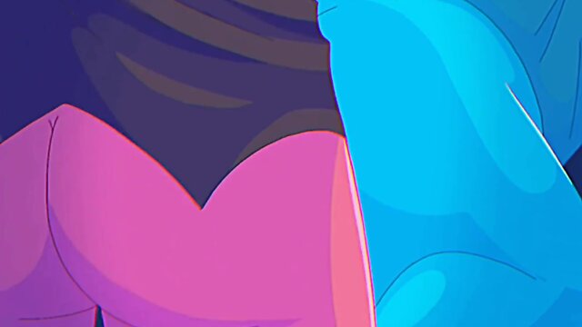 Twink gets a rough ride in fifty shades of purple: an