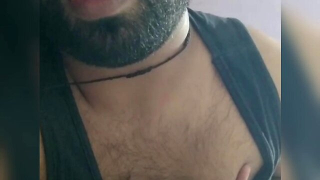 Exotic indian hunk with a hairy chest gets his ass and