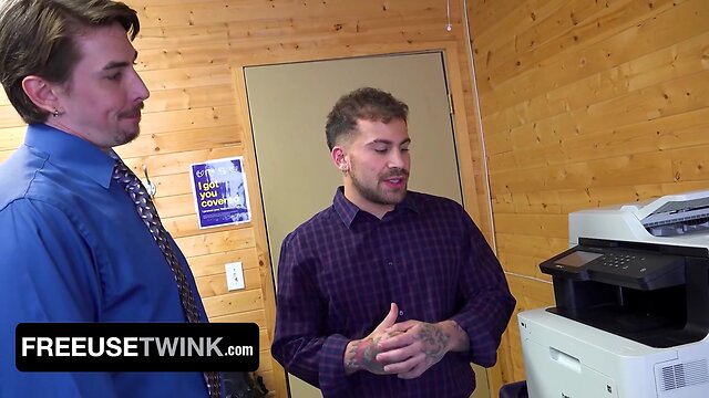 Breaking in the office: jack hunter dominates keith