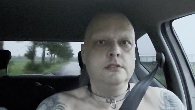 Naked gay slave driving in public lgbtq gayrights