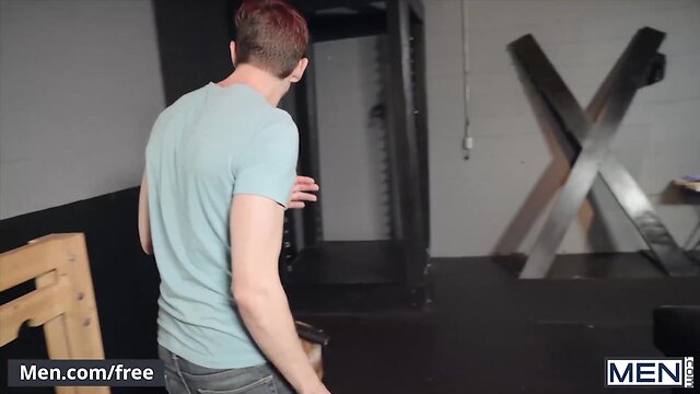 Muscular studs in rough anal fantasy: paul canon and