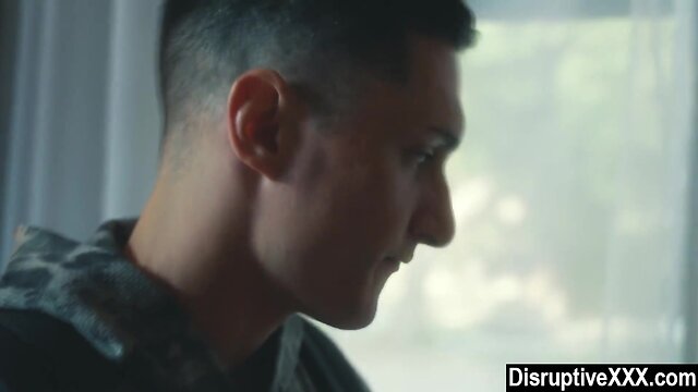 Stepson and stepdad shower together: a taboo family