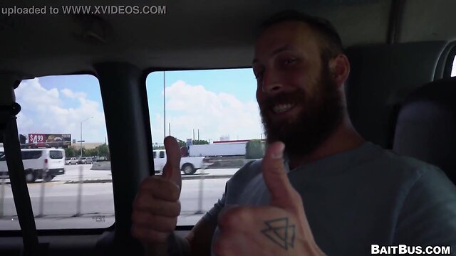 Surprise public blowjob: latino hunk antonio ferrari