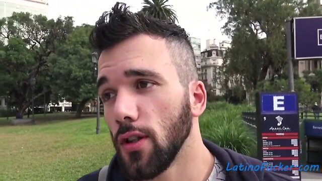 Real latin stranger gets paid for public anal with